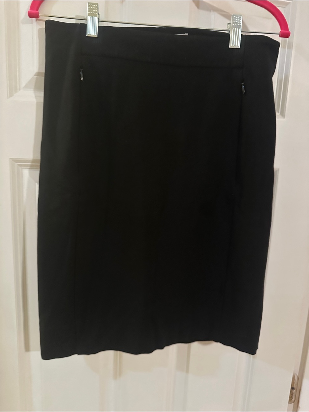 Diane Von Furstenberg Classic Black Pencil Skirt